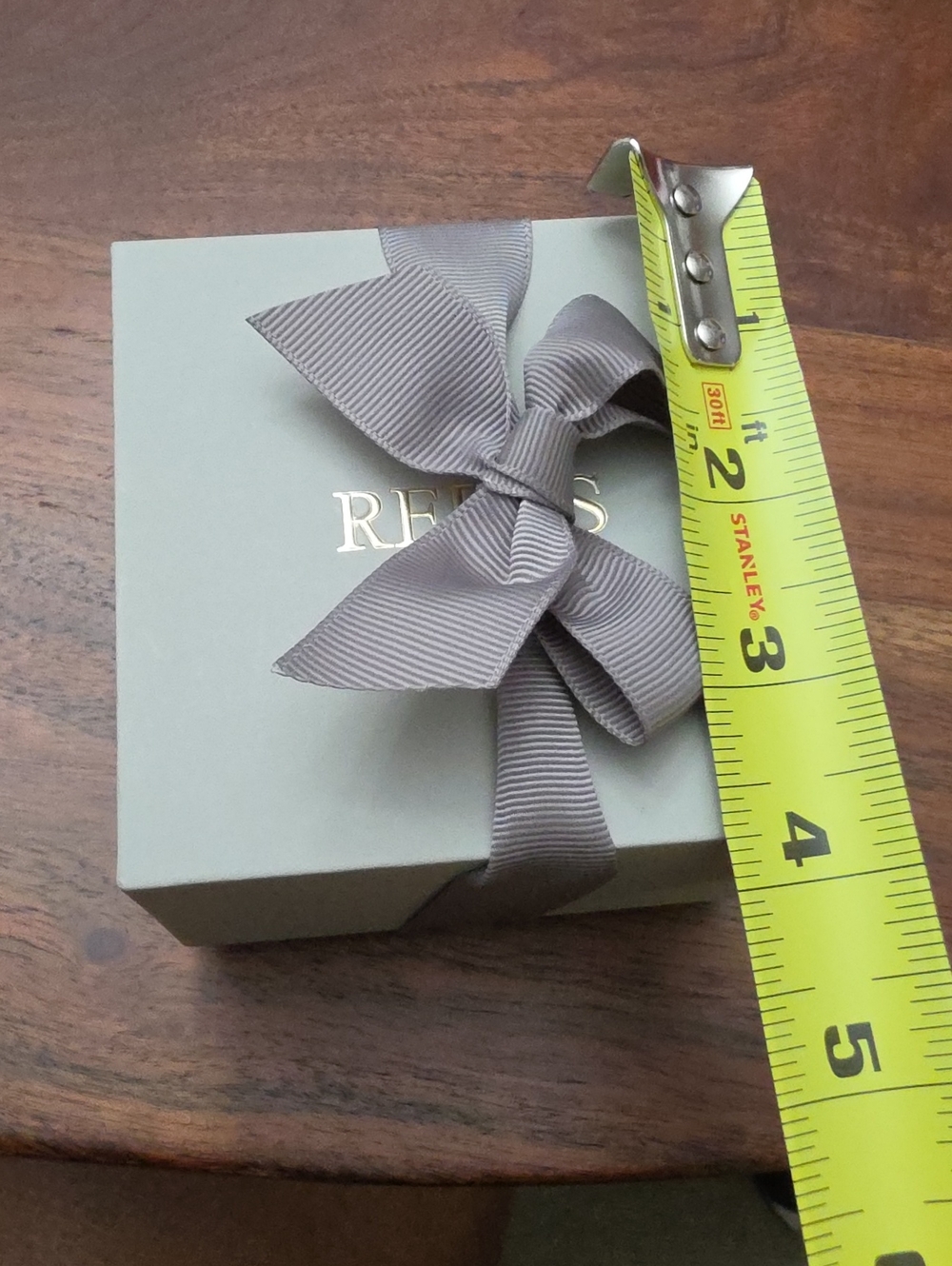 Gray Ribbon Gift Box - Women Accessories